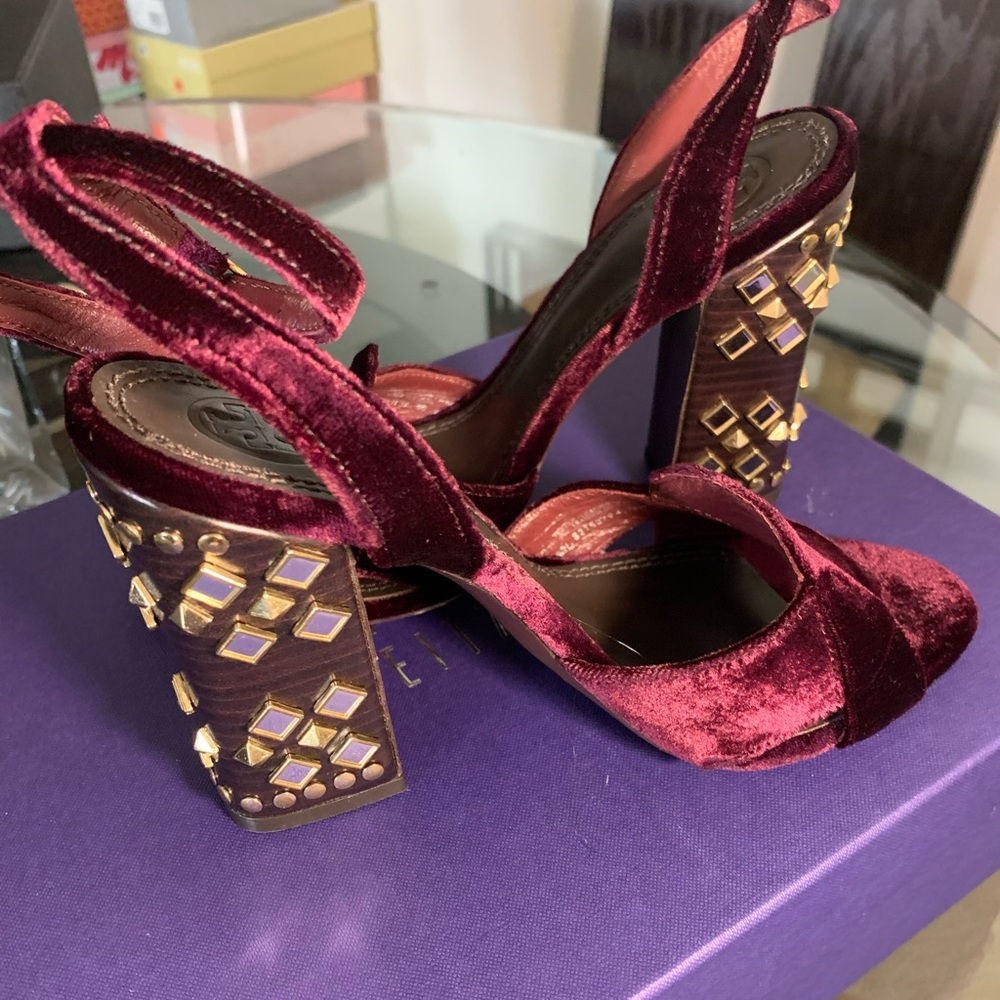 Tory Burch blocked heel